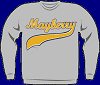 Mayberry Baseball-Script  Sweatshirt