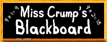 Miss Crump's Blackboard