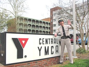 Barney Visits the Corner Room at the "Y"