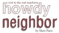 A Visit to the real Mayberry